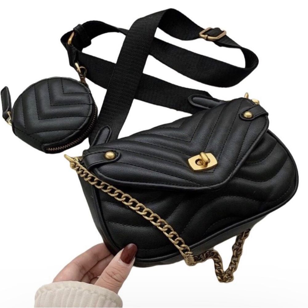 Crossover body purse